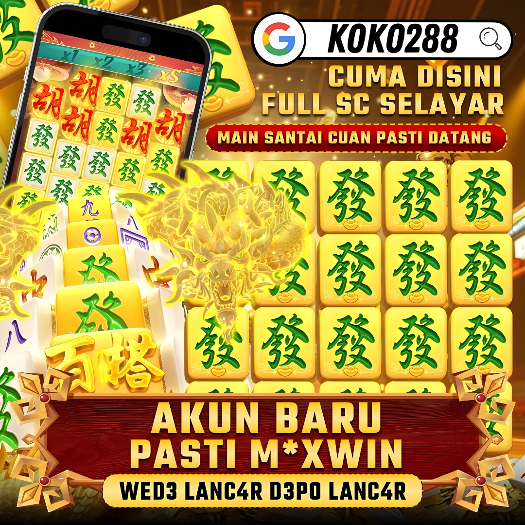 KOKO288 > Sensasi Main Hebat, Cuan Tiap Detik! image 1